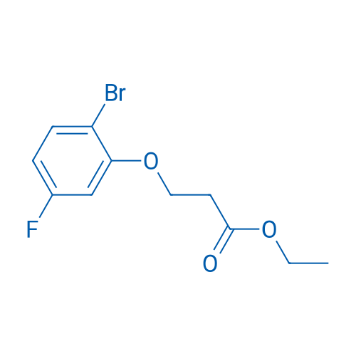 Ethyl 3-(2-bromo-5-fluorophenoxy)propanoate 1g