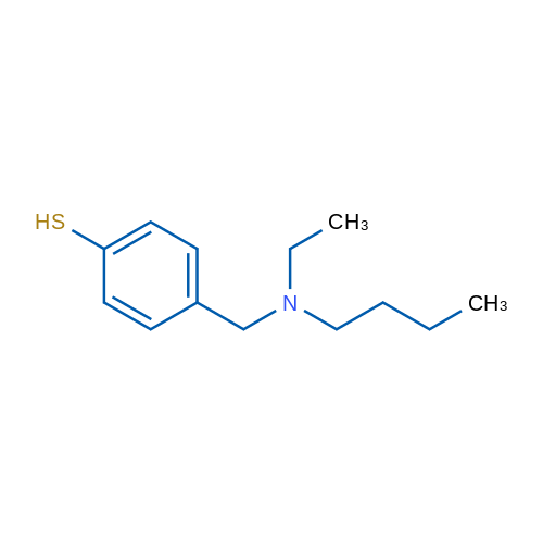 4-((Butyl(ethyl)amino)methyl)benzenethiol 1g