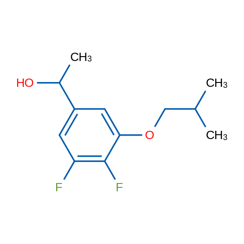 1-(3,4-Difluoro-5-isobutoxyphenyl)ethanol 1g