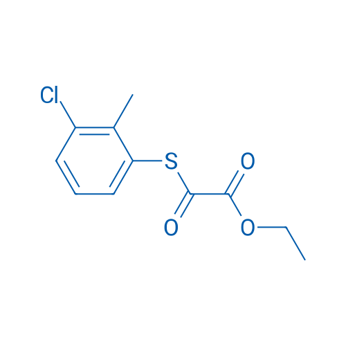 Ethyl 2-((3-chloro-2-methylphenyl)thio)-2-oxoacetate 1g