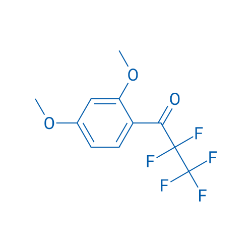 1-(2,4-Dimethoxyphenyl)-2,2,3,3,3-pentafluoropropan-1-one 1g