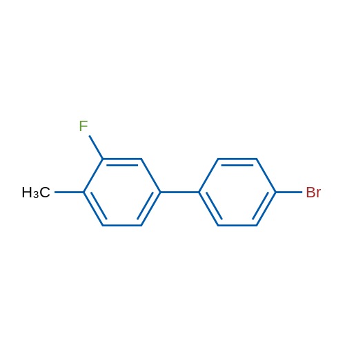 4'-Bromo-3-fluoro-4-methyl-1,1'-biphenyl 1g