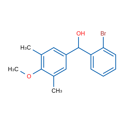 (2-Bromophenyl)(4-methoxy-3,5-dimethylphenyl)methanol 1g