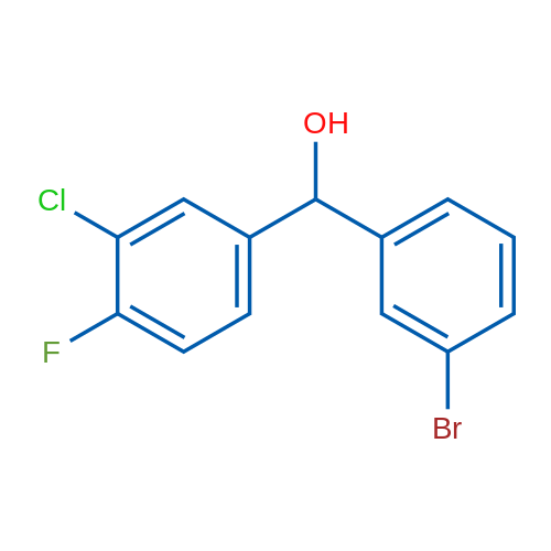 (3-Bromophenyl)(3-chloro-4-fluorophenyl)methanol 1g