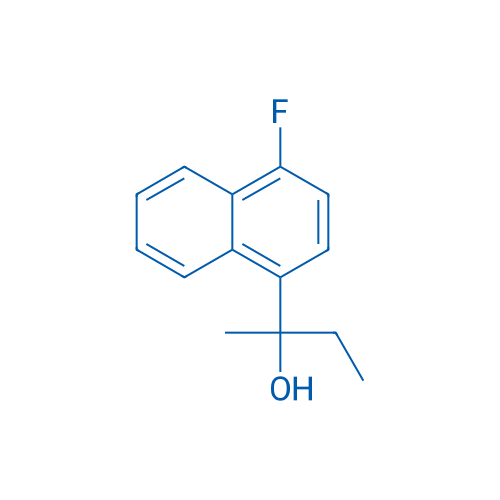 2-(4-Fluoronaphthalen-1-yl)butan-2-ol 1g