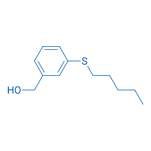 (3-(Pentylthio)phenyl)methanol 1g