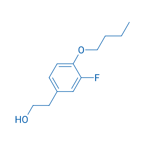 2-(4-Butoxy-3-fluorophenyl)ethanol 1g
