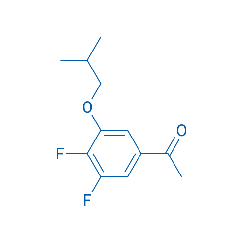 1-(3,4-Difluoro-5-isobutoxyphenyl)ethanone 1g