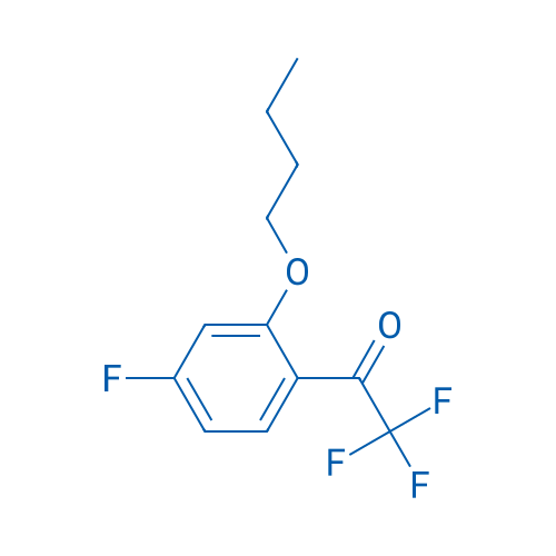 1-(2-Butoxy-4-fluorophenyl)-2,2,2-trifluoroethanone 1g
