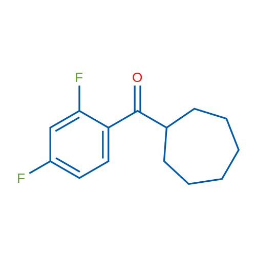 Cycloheptyl(2,4-difluorophenyl)methanone 1g