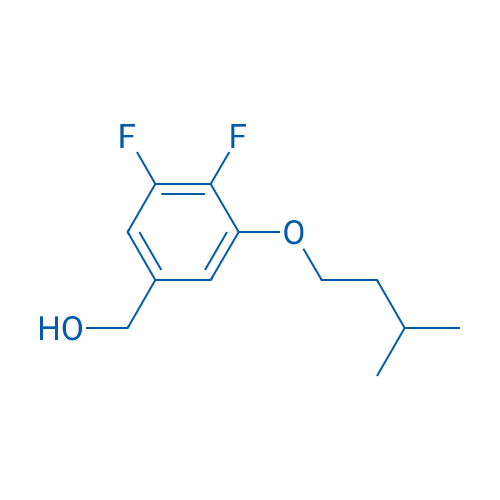 (3,4-Difluoro-5-(isopentyloxy)phenyl)methanol 1g