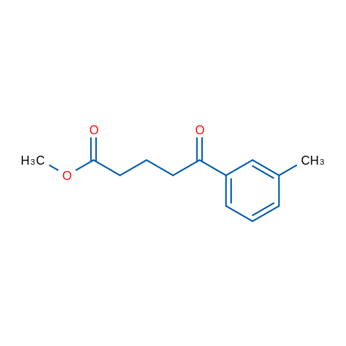 Methyl 5-oxo-5-(m-tolyl)pentanoate 1g