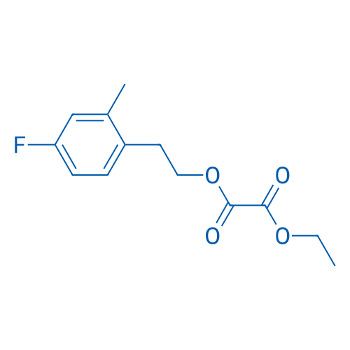 Ethyl 4-fluoro-2-methylphenethyl oxalate 1g