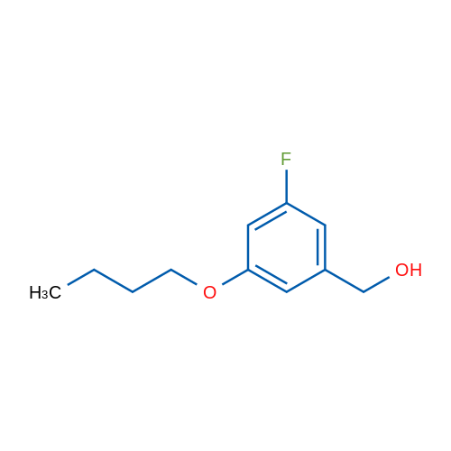 (3-Butoxy-5-fluorophenyl)methanol 1g