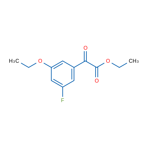 Ethyl 2-(3-ethoxy-5-fluorophenyl)-2-oxoacetate 1g