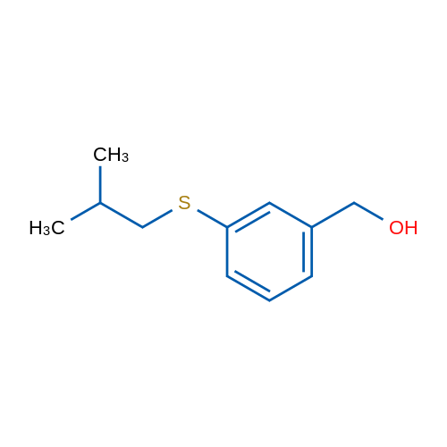 (3-(Isobutylthio)phenyl)methanol 1g