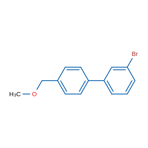 3-Bromo-4'-(methoxymethyl)-1,1'-biphenyl 1g