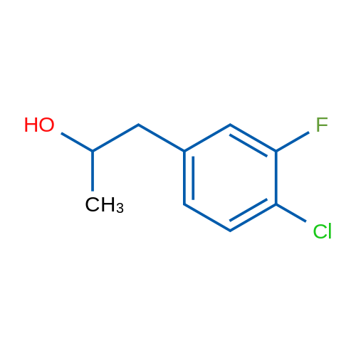 1-(4-Chloro-3-fluorophenyl)propan-2-ol 1g