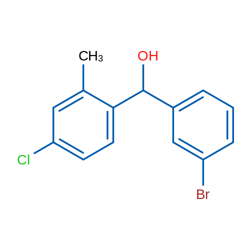 (3-Bromophenyl)(4-chloro-2-methylphenyl)methanol 1g