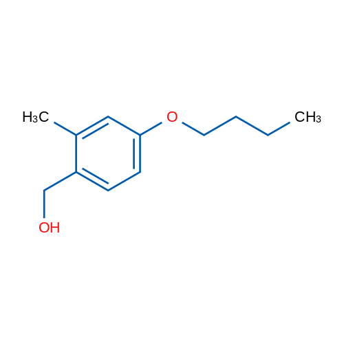 (4-Butoxy-2-methylphenyl)methanol 1g