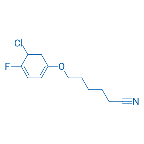 6-(3-Chloro-4-fluorophenoxy)hexanenitrile 1g