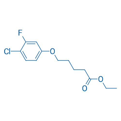 Ethyl 5-(4-chloro-3-fluorophenoxy)pentanoate 1g