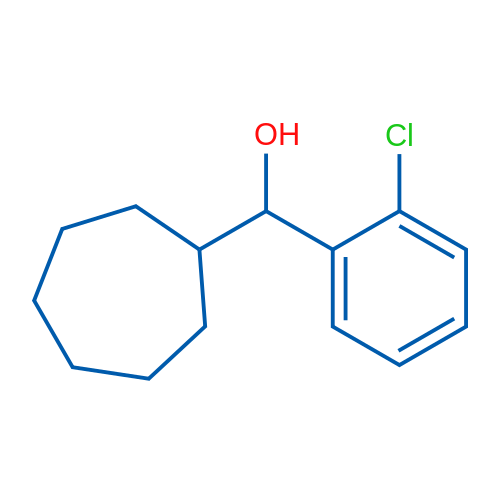(2-Chlorophenyl)(cycloheptyl)methanol 1g