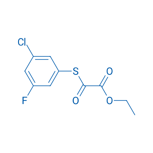 Ethyl 2-((3-chloro-5-fluorophenyl)thio)-2-oxoacetate 1g