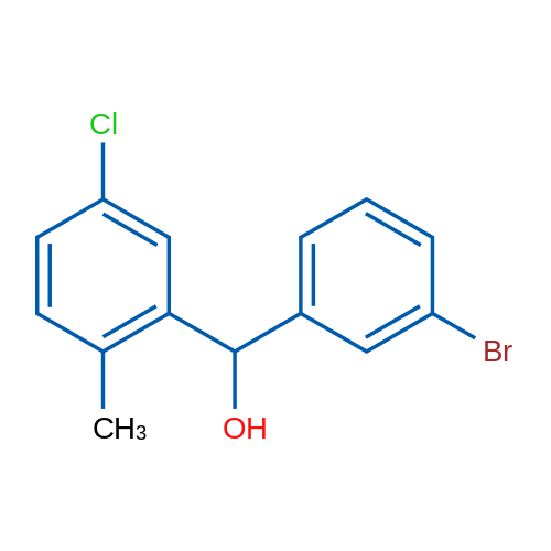 (3-Bromophenyl)(5-chloro-2-methylphenyl)methanol 1g