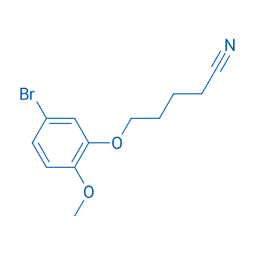 5-(5-Bromo-2-methoxyphenoxy)pentanenitrile 1g