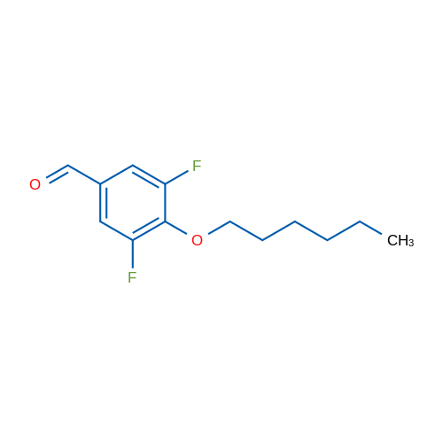3,5-Difluoro-4-(hexyloxy)benzaldehyde 1g