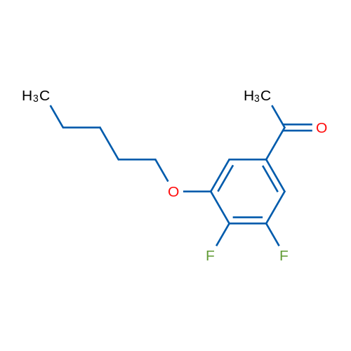 1-(3,4-Difluoro-5-(pentyloxy)phenyl)ethanone 1g