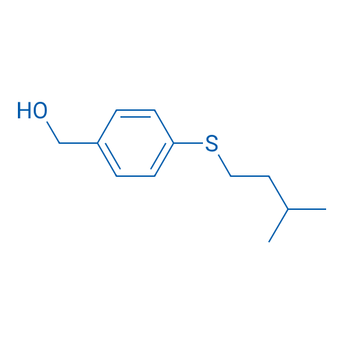 (4-(Isopentylthio)phenyl)methanol 1g