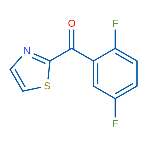 (2,5-Difluorophenyl)(thiazol-2-yl)methanone 1g
