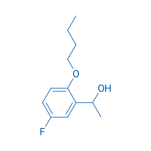 1-(2-Butoxy-5-fluorophenyl)ethanol 1g