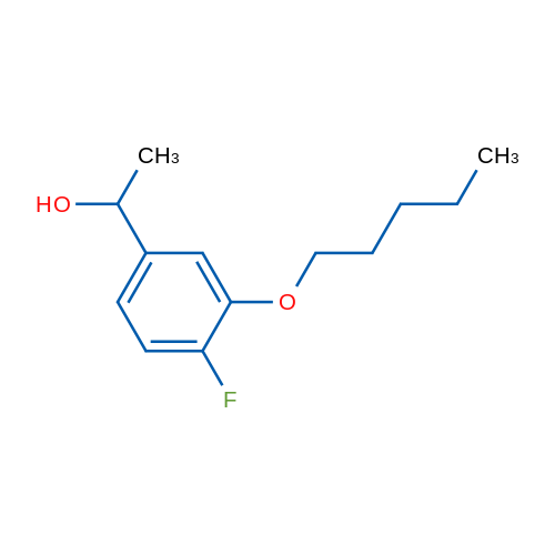 1-(4-Fluoro-3-(pentyloxy)phenyl)ethanol 1g