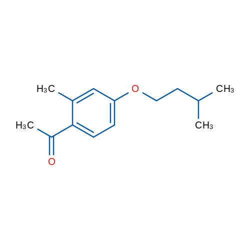 1-(4-(Isopentyloxy)-2-methylphenyl)ethanone 1g