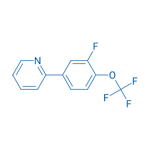 2-(3-Fluoro-4-(trifluoromethoxy)phenyl)pyridine 1g