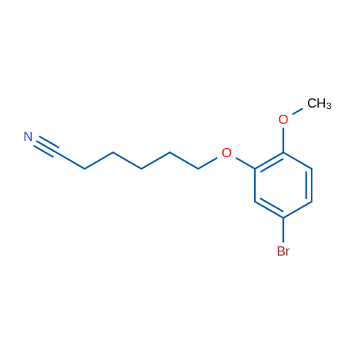 6-(5-Bromo-2-methoxyphenoxy)hexanenitrile 1g