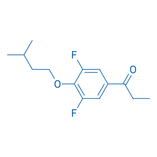 1-(3,5-Difluoro-4-(isopentyloxy)phenyl)propan-1-one 1g