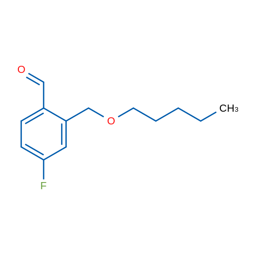 4-Fluoro-2-((pentyloxy)methyl)benzaldehyde 1g