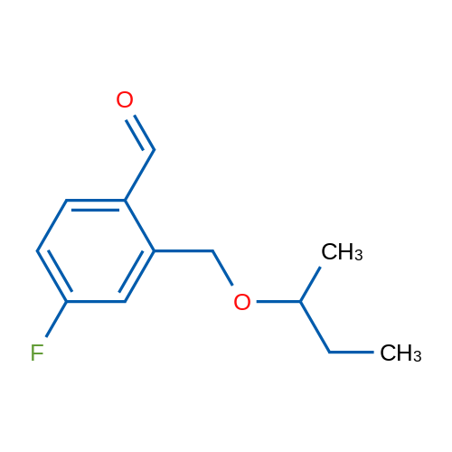 2-(sec-Butoxymethyl)-4-fluorobenzaldehyde 1g
