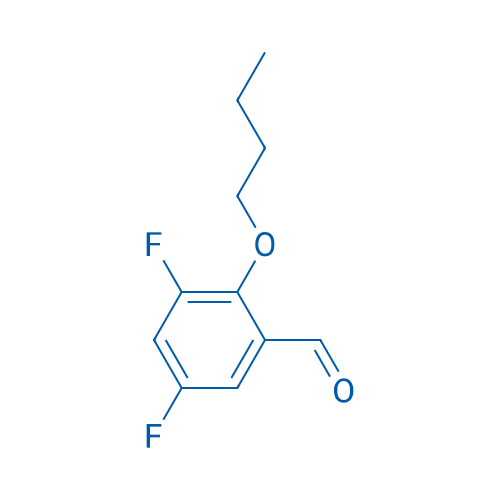 2-Butoxy-3,5-difluorobenzaldehyde 1g