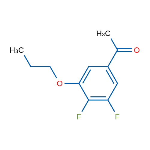 1-(3,4-Difluoro-5-propoxyphenyl)ethanone 1g