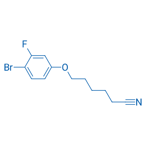 6-(4-Bromo-3-fluorophenoxy)hexanenitrile 1g