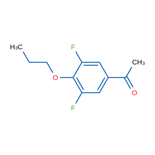 1-(3,5-Difluoro-4-propoxyphenyl)ethanone 1g