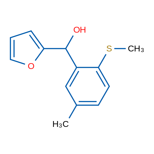 Furan-2-yl(5-methyl-2-(methylthio)phenyl)methanol 1g