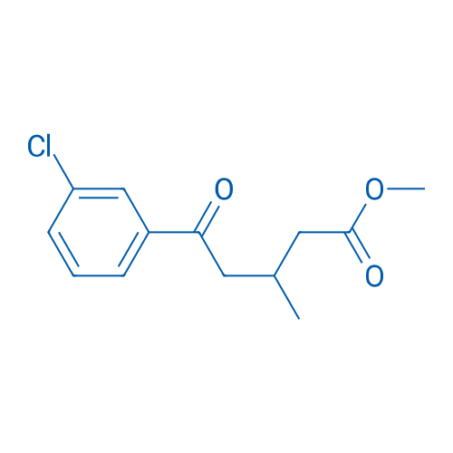 Methyl 5-(3-chlorophenyl)-3-methyl-5-oxopentanoate 1g