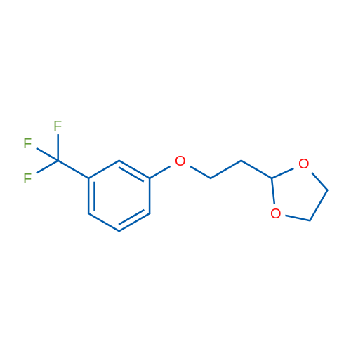 2-(2-(3-(Trifluoromethyl)phenoxy)ethyl)-1,3-dioxolane 1g