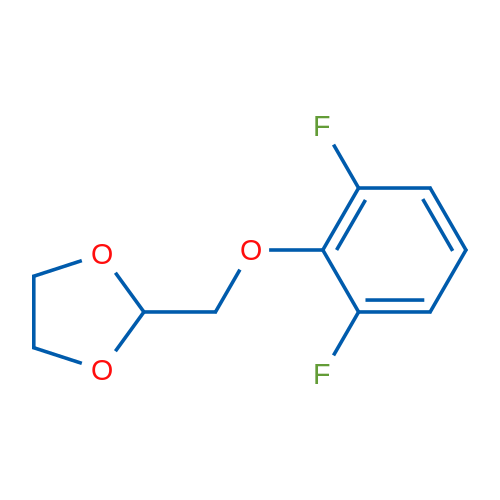 2-((2,6-Difluorophenoxy)methyl)-1,3-dioxolane 1g